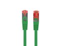 PATCHCORD KAT.6 S/FTP LSZH CU 0.5M ZIELONY FLUKE PASSED LANBERG