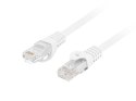 PATCHCORD KAT.6 UTP LSZH CU 0.25M BIAŁY FLUKE PASSED LANBERG