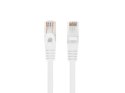 PATCHCORD KAT.6 UTP LSZH CU 0.25M BIAŁY FLUKE PASSED LANBERG