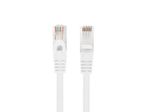 PATCHCORD KAT.6 UTP LSZH CU 0.25M BIAŁY FLUKE PASSED LANBERG