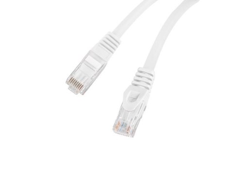 PATCHCORD KAT.6 UTP LSZH CU 0.25M BIAŁY FLUKE PASSED LANBERG