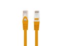 PATCHCORD KAT.6 UTP LSZH CU 0.25M POMARAŃCZOWY FLUKE PASSED LANBERG