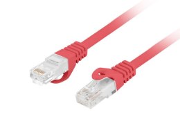 PATCHCORD KAT.6 UTP LSZH CU 20M CZERWONY FLUKE PASSED LANBERG
