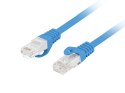 PATCHCORD KAT.6 UTP LSZH CU 2M NIEBIESKI FLUKE PASSED LANBERG
