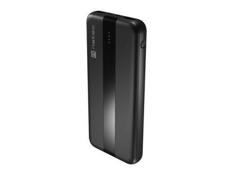 POWERBANK NATEC TREVI SLIM Q V2 10000MAH PD USB-C 20W + USB-A 18W + KABEL USB-C - USB-C