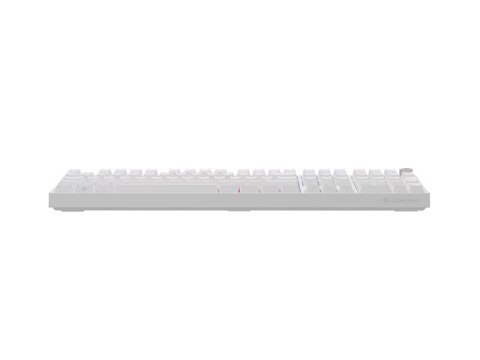 KLAWIATURA DLA GRACZY GENESIS THOR 404 US PODŚWIETLENIE RGB MECHANICZNA BIAŁA GATERON YELLOW PRO