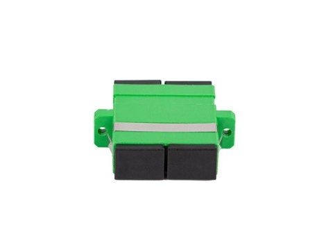 ADAPTER ŚWIATŁOWODOWY SM SC/APC DUPLEX ZAŚLEPKA CZARNA 20SZT LANBERG
