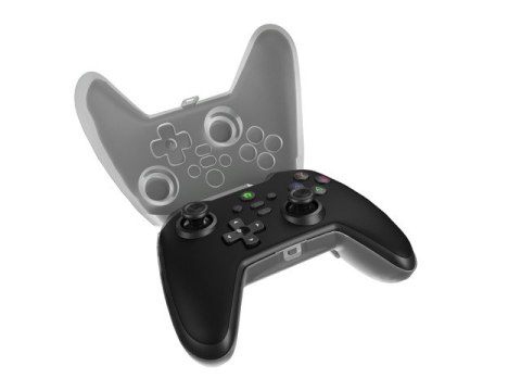 GAMEPAD GENESIS MANGAN 400 BEZPRZEWODOWY DO PC/SWITCH/MOBILE CZARNY