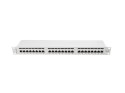 PATCH PANEL 24 PORT 1U 19" KAT.6 FTP Z ORGANIZEREM KABLOWYM EKRANOWANY SZARY LANBERG