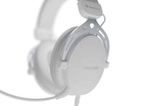 SŁUCHAWKI NAUSZNE GENESIS TORON 531 Z MIKROFONEM BIAŁE