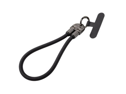 KABEL USB-C M/M SMYCZ / BRELOK 0.3M 240W CZARNY LANBERG