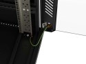 SZAFA INSTALACYJNA RACK STOJĄCA 19" 22U 600X800 CZARNA DRZWI PRZESZKLONE LANBERG (FLAT PACK)