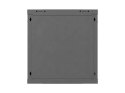 SZAFA INSTALACYJNA RACK WISZĄCA 19" 12U 600X600 CZARNA DRZWI PERFOROWANE LANBERG (FLAT PACK)