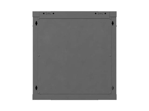 SZAFA INSTALACYJNA RACK WISZĄCA 19" 12U 600X600 CZARNA DRZWI PERFOROWANE LANBERG (FLAT PACK)