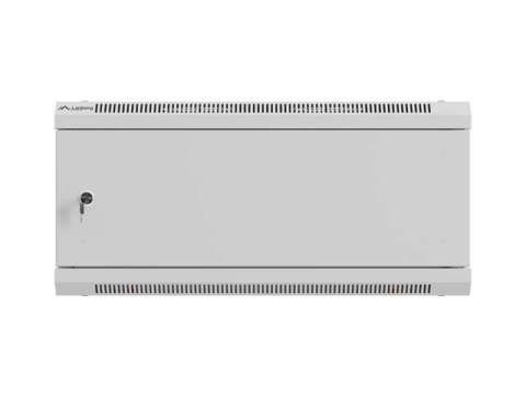 SZAFA INSTALACYJNA RACK WISZĄCA 19" 4U 600X450 SZARA DRZWI METALOWE LANBERG (FLAT PACK)