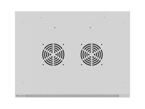 SZAFA INSTALACYJNA RACK WISZĄCA 19" 4U 600X450 SZARA DRZWI METALOWE LANBERG (FLAT PACK)