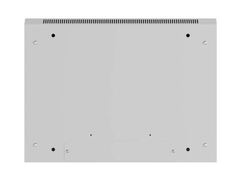 SZAFA INSTALACYJNA RACK WISZĄCA 19" 4U 600X450 SZARA DRZWI METALOWE LANBERG (FLAT PACK)