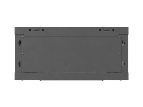 SZAFA INSTALACYJNA RACK WISZĄCA 19" 4U 600X600 CZARNA DRZWI PERFOROWANE LANBERG (FLAT PACK)