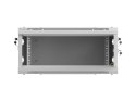 SZAFA INSTALACYJNA RACK WISZĄCA 19" 4U 600X600 SZARA DRZWI PERFOROWANE LANBERG (FLAT PACK)