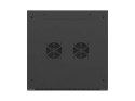 SZAFA INSTALACYJNA RACK WISZĄCA 19" 9U 600X600 CZARNA DRZWI PERFOROWANE LANBERG (FLAT PACK)