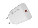 ŁADOWARKA SIECIOWA NATEC RIBERA 1X USB-A 18W BIAŁA