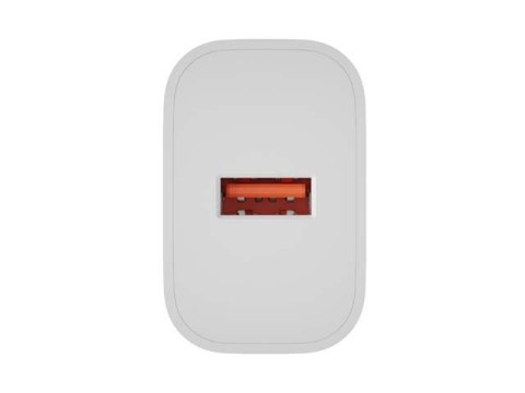 ŁADOWARKA SIECIOWA NATEC RIBERA 1X USB-A 18W BIAŁA