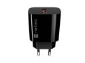 ŁADOWARKA SIECIOWA NATEC RIBERA 1X USB-A 18W CZARNA