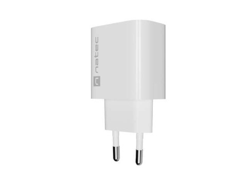 ŁADOWARKA SIECIOWA NATEC RIBERA 1X USB-C 20W BIAŁA