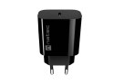 ŁADOWARKA SIECIOWA NATEC RIBERA 1X USB-C 20W CZARNA