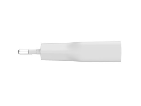 ŁADOWARKA SIECIOWA NATEC RIBERA GAN SLIM 1X USB-A + 1X USB-C 20W BIAŁA