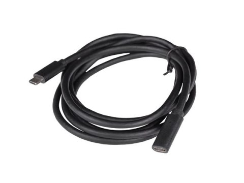 PRZEDŁUŻACZ USB-C M/F 3.1 1.5M CZARNY LANBERG