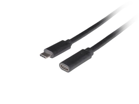 PRZEDŁUŻACZ USB-C M/F 3.1 1.5M CZARNY LANBERG