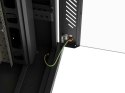 SZAFA INSTALACYJNA RACK STOJĄCA 19" 22U 800X800 CZARNA DRZWI PRZESZKLONE LCD LANBERG (FLAT PACK) V2