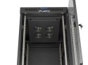 SZAFA INSTALACYJNA RACK STOJĄCA 19" 24U 600X800 CZARNA DRZWI PRZESZKLONE LCD LANBERG (FLAT PACK) V2