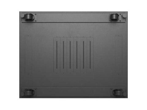 SZAFA INSTALACYJNA RACK STOJĄCA 19" 27U 800X1000 CZARNA DRZWI PRZESZKLONE LCD LANBERG (FLAT PACK) V2