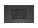 SZAFA INSTALACYJNA RACK STOJĄCA 19" 42U 600X1000 CZARNA DRZWI PRZESZKLONE LCD LANBERG (FLAT PACK) V2