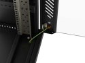 SZAFA INSTALACYJNA RACK STOJĄCA 19" 42U 600X800 CZARNA DRZWI PRZESZKLONE LCD LANBERG (FLAT PACK) V2