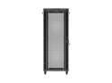 SZAFA INSTALACYJNA RACK STOJĄCA 19" 42U 800X800 CZARNA DRZWI PERFOROWANE LCD LANBERG (FLAT PACK)