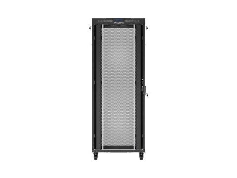 SZAFA INSTALACYJNA RACK STOJĄCA 19" 42U 800X800 CZARNA DRZWI PERFOROWANE LCD LANBERG (FLAT PACK)