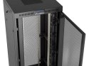 SZAFA INSTALACYJNA RACK STOJĄCA 19" 42U 800X800 CZARNA DRZWI PERFOROWANE LCD LANBERG (FLAT PACK)
