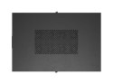 SZAFA INSTALACYJNA RACK STOJĄCA 19" 47U 800X1200 CZARNA DRZWI PRZESZKLONE LCD LANBERG (FLAT PACK) V2