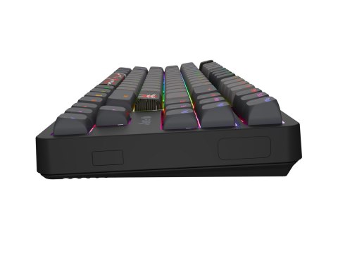 KLAWIATURA DLA GRACZY FURY KANABO K6 US PODŚWIETLENIE RGB MAGNETYCZNA CZARNO-SZARA