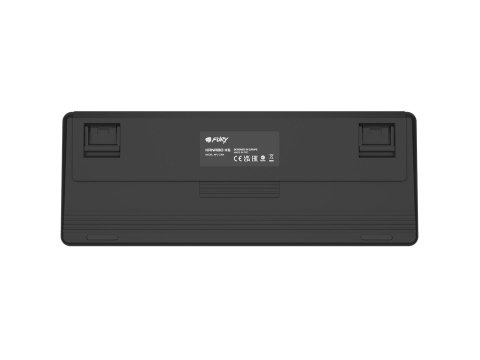 KLAWIATURA DLA GRACZY FURY KANABO K6 US PODŚWIETLENIE RGB MAGNETYCZNA CZARNO-SZARA