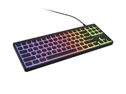 KLAWIATURA DLA GRACZY GENESIS THOR 430 TKL US RGB MECHANICZNA OUTEMU PINK SILENT CZARNA HOT SWAP SLI