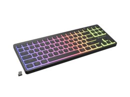 KLAWIATURA DLA GRACZY GENESIS THOR 430 TKL WIRELESS US CZARNA BEZPRZEWODOWA RGB MECHANICZNA OUTEMU P