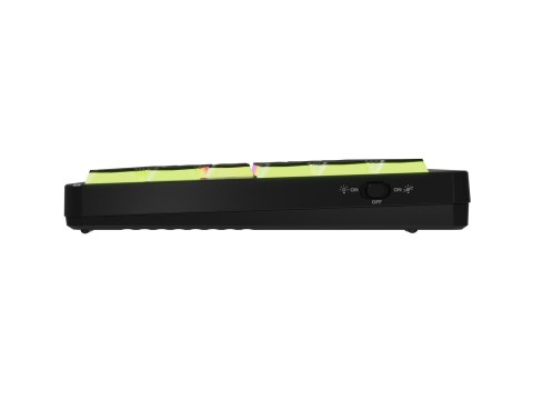 KLAWIATURA DLA GRACZY GENESIS THOR 430 TKL WIRELESS US CZARNA BEZPRZEWODOWA RGB MECHANICZNA OUTEMU P