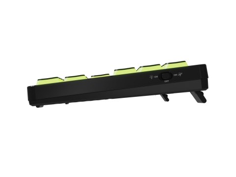 KLAWIATURA DLA GRACZY GENESIS THOR 430 TKL WIRELESS US CZARNA BEZPRZEWODOWA RGB MECHANICZNA OUTEMU P