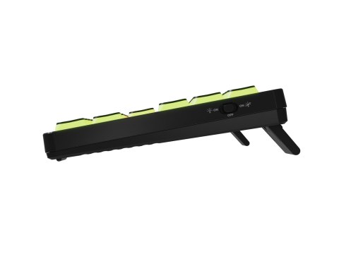 KLAWIATURA DLA GRACZY GENESIS THOR 430 TKL WIRELESS US CZARNA BEZPRZEWODOWA RGB MECHANICZNA OUTEMU P