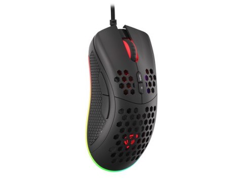 MYSZ DLA GRACZY GENESIS KRYPTON 555 8000DPI RGB CZARNA GAMINGOWA PROGRAMOWALNA