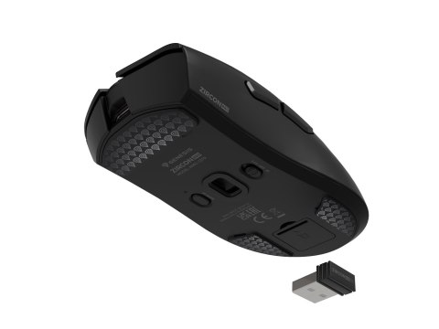 MYSZ DLA GRACZY GENESIS ZIRCON 880 BEZPRZEWODOWA 12000DPI CZARNA GAMINGOWA